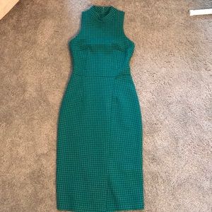 ASOS mock neck midi dress